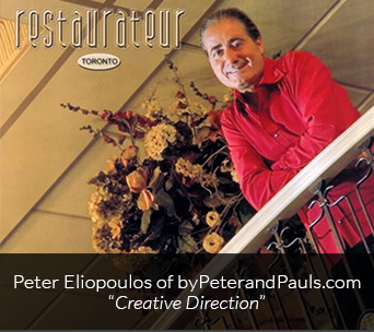 Peter Eliopoulos of byPeterandPauls.com
