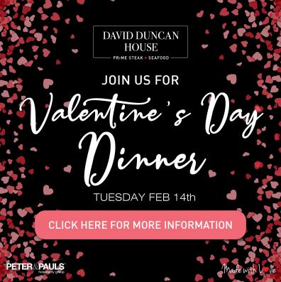 Valentines Day at David Duncan House